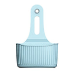 Wall-mounted Hanging Bag Kitchen Sink Sponge Storage Hanging Basket Adjustable Snap Button Type Drain Rack Faucet Storage Basket