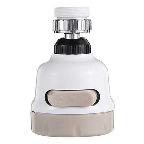 360° Swivel Faucet Tap Aerator Diffuser Nozzle Faucet Splash-Proof Filter 3 Gear Faucet Sprayer Head
