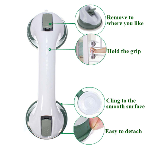 Bathroom handrail suction cup type anti-skid handrail suction cup handrail