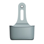 Wall-mounted Hanging Bag Kitchen Sink Sponge Storage Hanging Basket Adjustable Snap Button Type Drain Rack Faucet Storage Basket