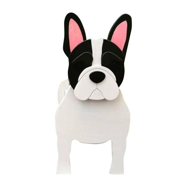Cute Funny Creative Dog Planter Animal Shaped Cartoon Succulent Planter Wooden Flower Pot Decor Succulent Planter Pottery