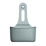 Wall-mounted Hanging Bag Kitchen Sink Sponge Storage Hanging Basket Adjustable Snap Button Type Drain Rack Faucet Storage Basket