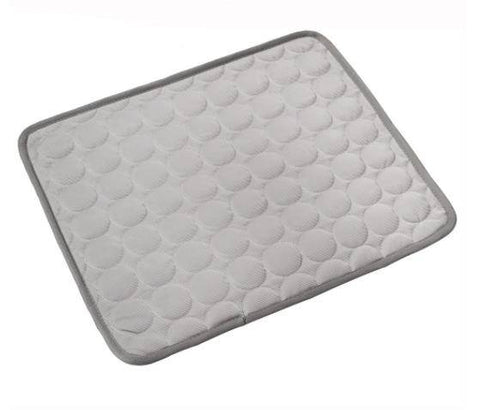 Dog Summer Cooling Mat 3 Size Pet Ice Pad Cool Cold Silk Moisture-Proof Cooler Sofa Mats Portable Tour Sleeping Pet Accessories